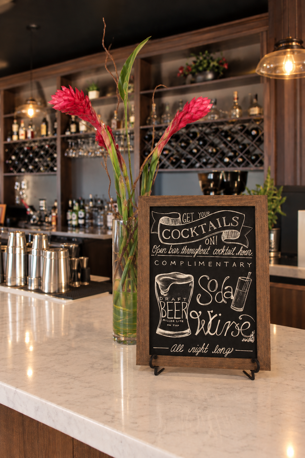 Chalkboard art by MinMade Art
