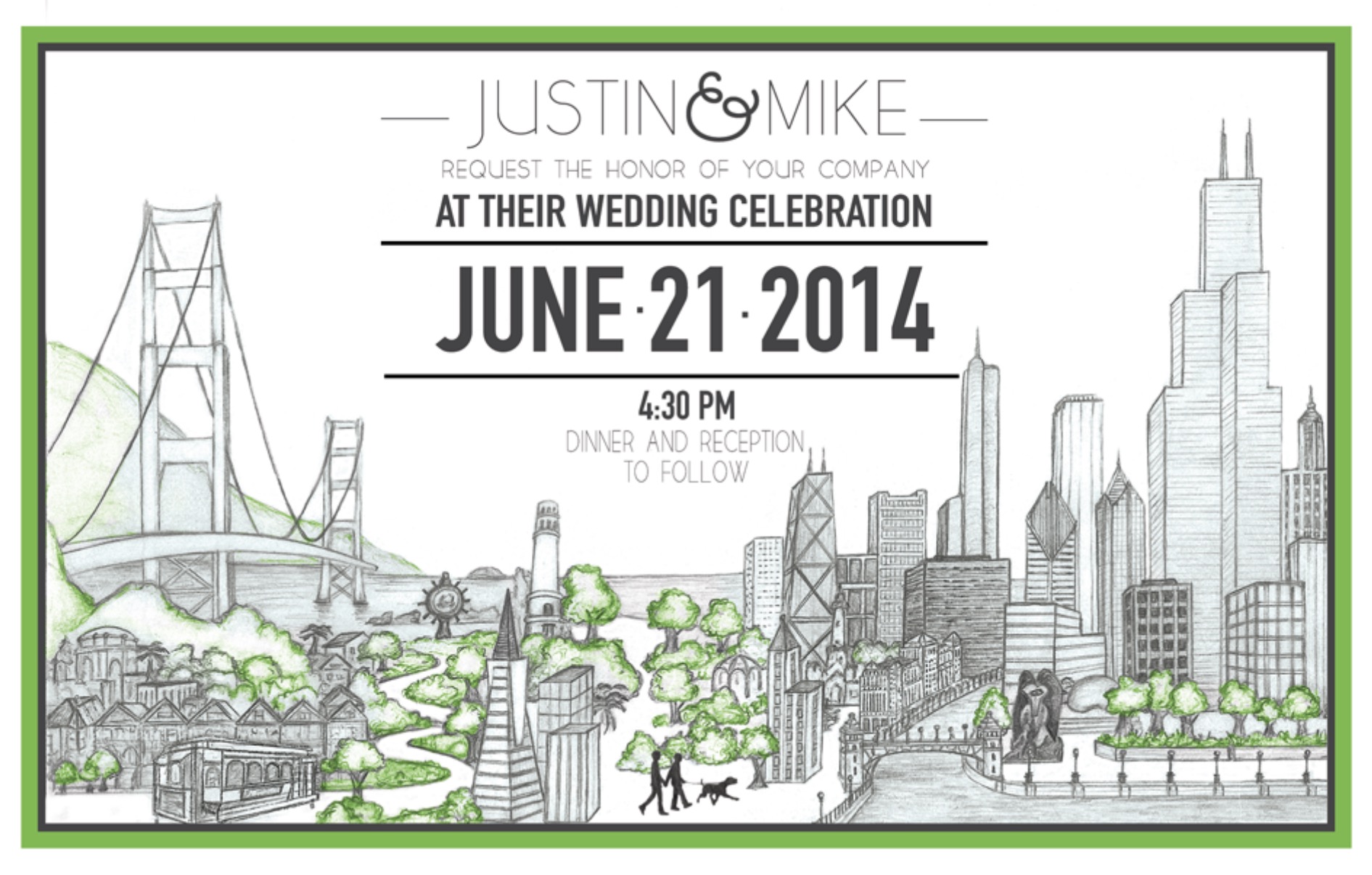 Invitations by MinMade Art